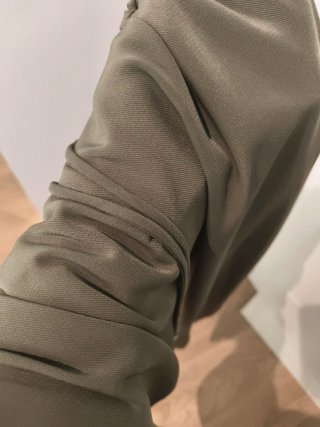 Pantalón pijamero verde oliva