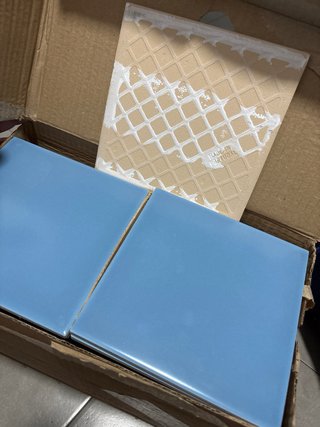 Azulejo Cinca Azul 15x15cm 66 piezas