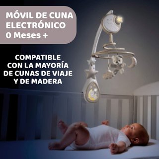 Chicco móvil bebé cuna música luz