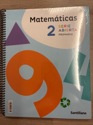 Libro Matemáticas 2º Primaria S.Abierta