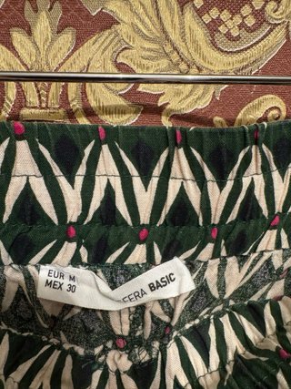 Pantalón estampado mujer