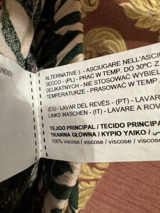 Pantalón estampado mujer