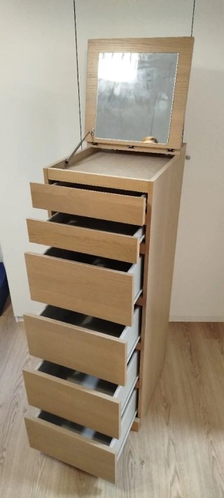 Cómoda IKEA MALM 6 cajones + joyero