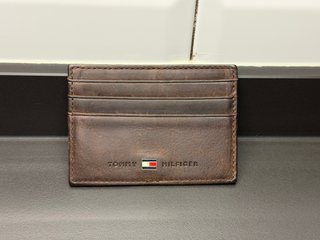 Tarjetero Tommy Hilfiger Marrón Piel