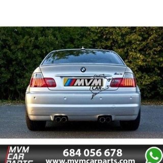 Paragolpes trasero BMW Serie 3 E46 Coupe tipo M3