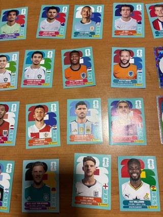 27 Cromos Panini Mundial 2026