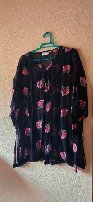 Camisa sin mangas rosa mujer