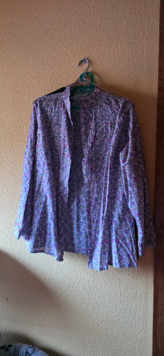 Camisa sin mangas rosa mujer