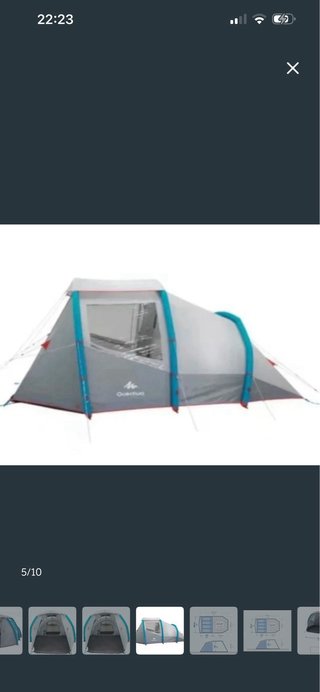 Tienda de campaña Air Second 4.1 XL inflable