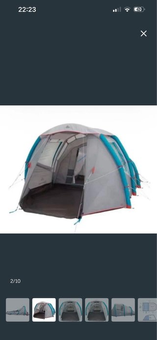Tienda de campaña Air Second 4.1 XL inflable