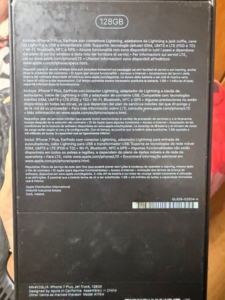 iPhone 7 Plus 128GB Negro