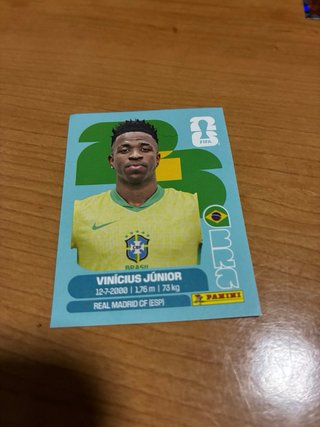 7 Cromos Panini Mundial 2026