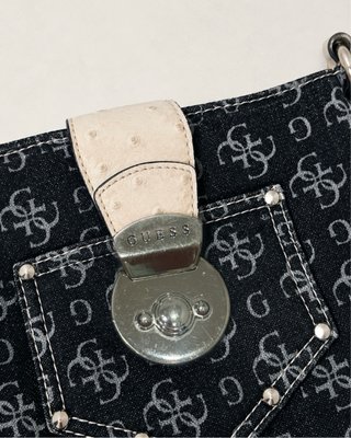 Bolso Guess Vintage Y2K Denim Monogram Original