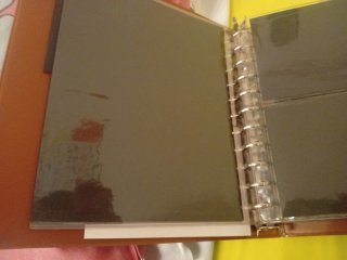 Álbum para postales, documentos y fotos
