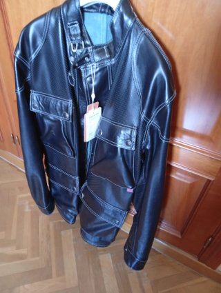 Chaqueta Cuero Belstaff Trialmaster Panther L