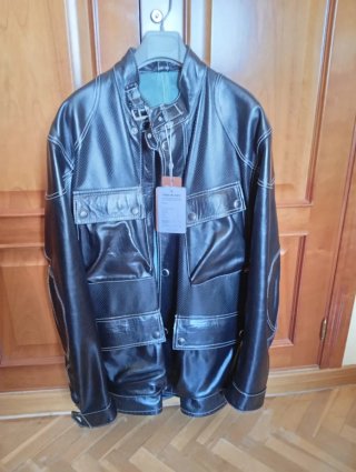 Chaqueta Cuero Belstaff Trialmaster Panther L