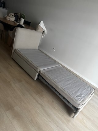 Sofá cama individual beige NO negociable