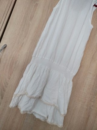 Vestido blanco bohemio verano ibicenco