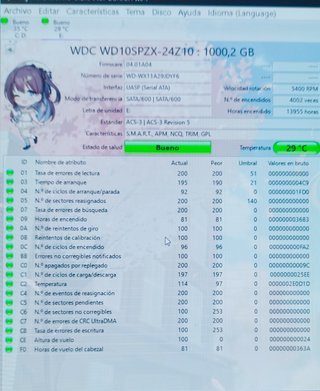 Disco Duro WD Blue 2.5 SATA-1Tb(1000gb)