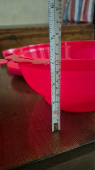 Set picnic vintage rosso