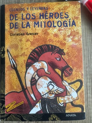 Libro lectura los heroes de la mitología