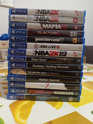 Giochi PS4: The Walking Dead, Mafia, NBA 2K21