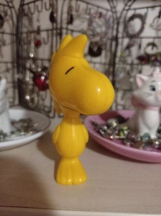 Muñeco Woodstock mascota de Snoopy (Burger King)