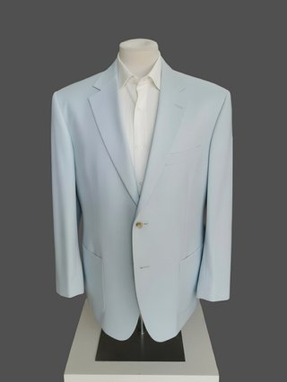 Traje Verano Caramelo Celeste Algodón T52/44