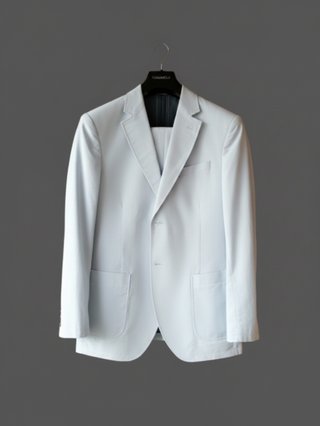 Traje Caramelo Celeste Algodón T52 T44