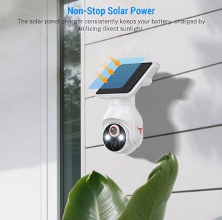Cámara WiFi Solar 1080P Exterior PTZ IP65 IA