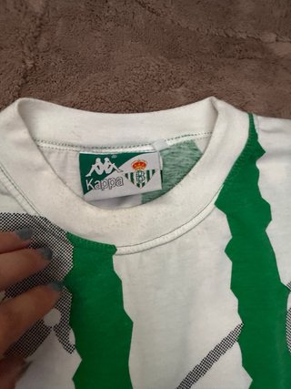 Camiseta Betis Kappa 96/97 Copa del Rey