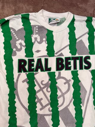 Camiseta Betis Kappa 96/97 Copa del Rey