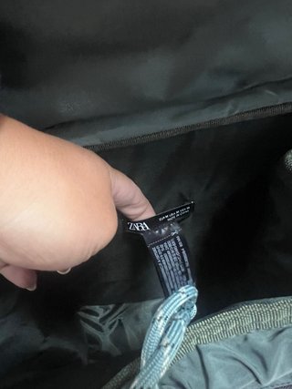 Carro de la compra Zara acolchado
