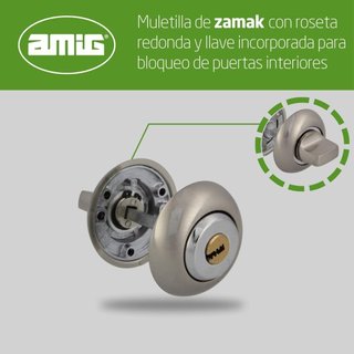 Amig muletilla con llave 50R-KD seguridad