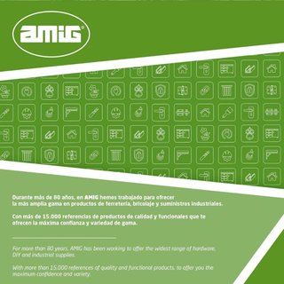 Amig muletilla con llave 50R-KD seguridad