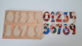Puzzle madera. Lote 3 puzzles