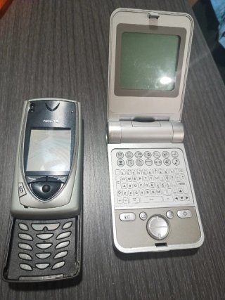 Nokia 7650 Plata más agenda con cámara .