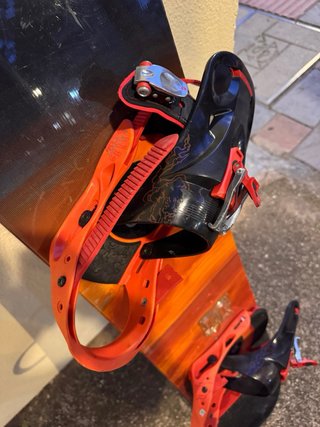 Tabla Snowboard Burton con Fijaciones