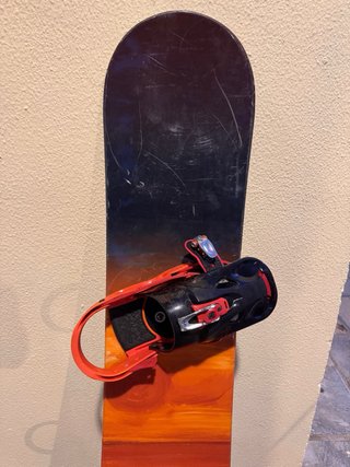 Tabla Snowboard Burton con Fijaciones