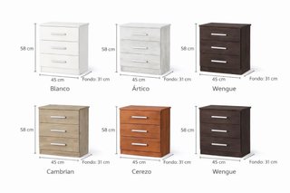 Mesitas de noche de madera