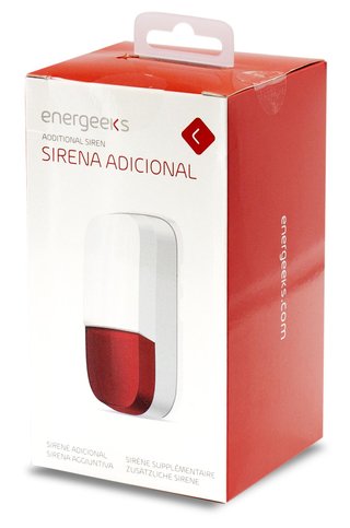 Alarma Energeeks con Sirena y Accesorios