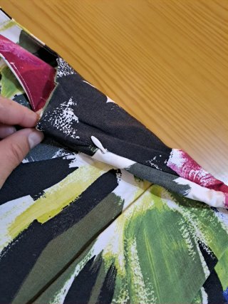 Vestido elástico estampado flamenco