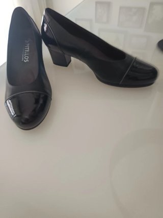 Zapatos Pitillos Mujer Talla 38 Negros