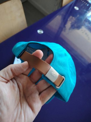 Gorra Lacoste Talla Única Turquesa