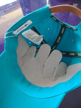 Gorra Lacoste Talla Única Turquesa