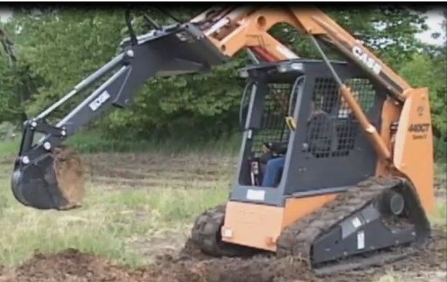 Brazo excavador Minicargadora Cargadora Tractor