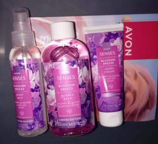 Set Avon Senses Blossom Breeze