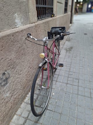Bicicleta clásica Gacela BH Rosa