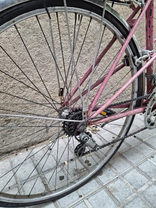 Bicicleta clásica Gacela BH Rosa