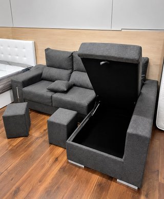 Sofá chaise longue con almacenaje nuevo sofa sofa